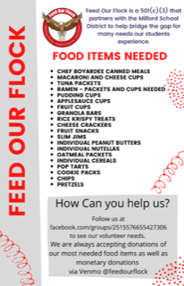 Flyer for feed our flock